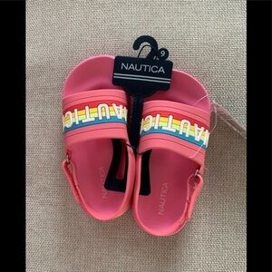 Nautica Girl’s Slide Pool Sandal